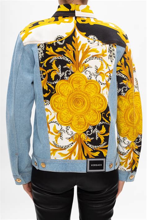 versace winter jacket replica|versace denim jacket women's.